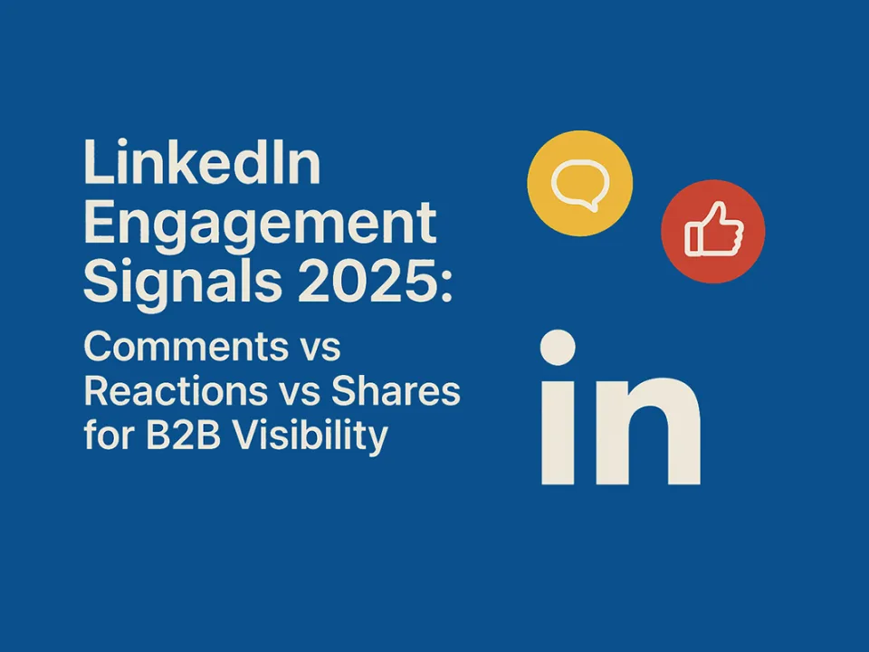 LinkedIn Engagement Signals