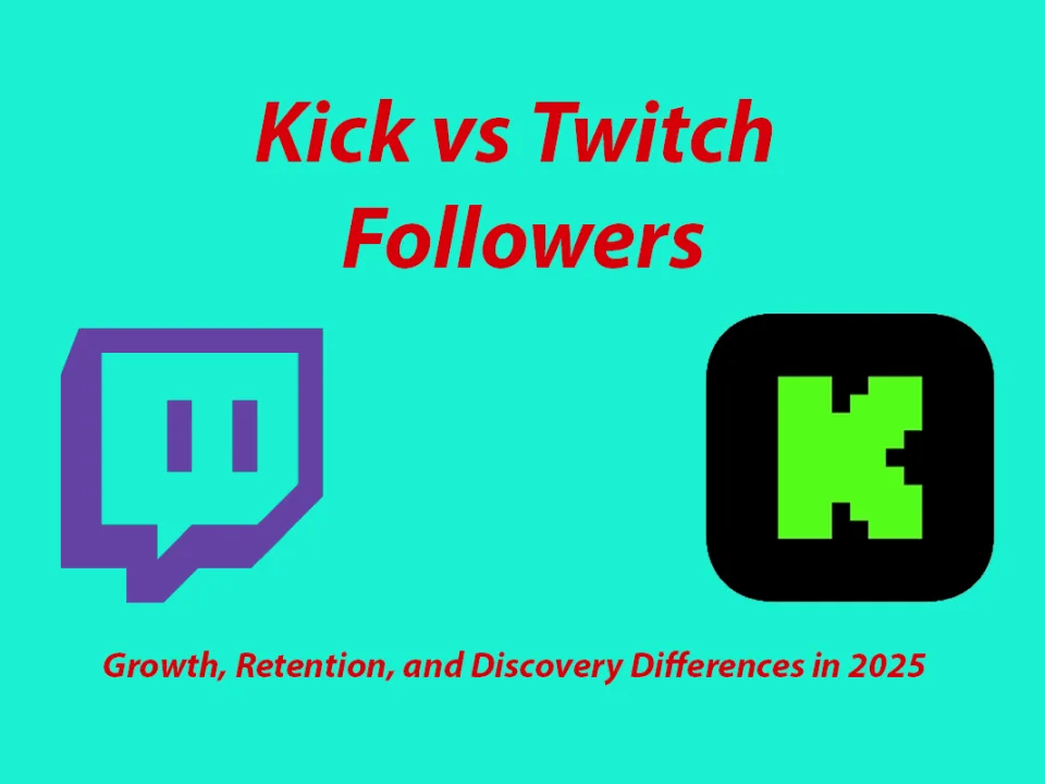 Kick vs Twitch followers