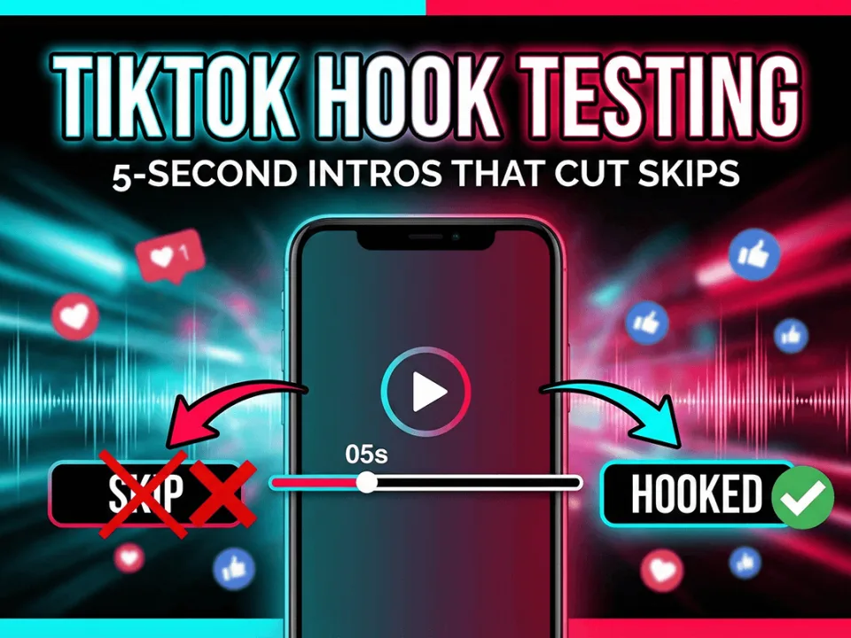 TikTok Hook Testing