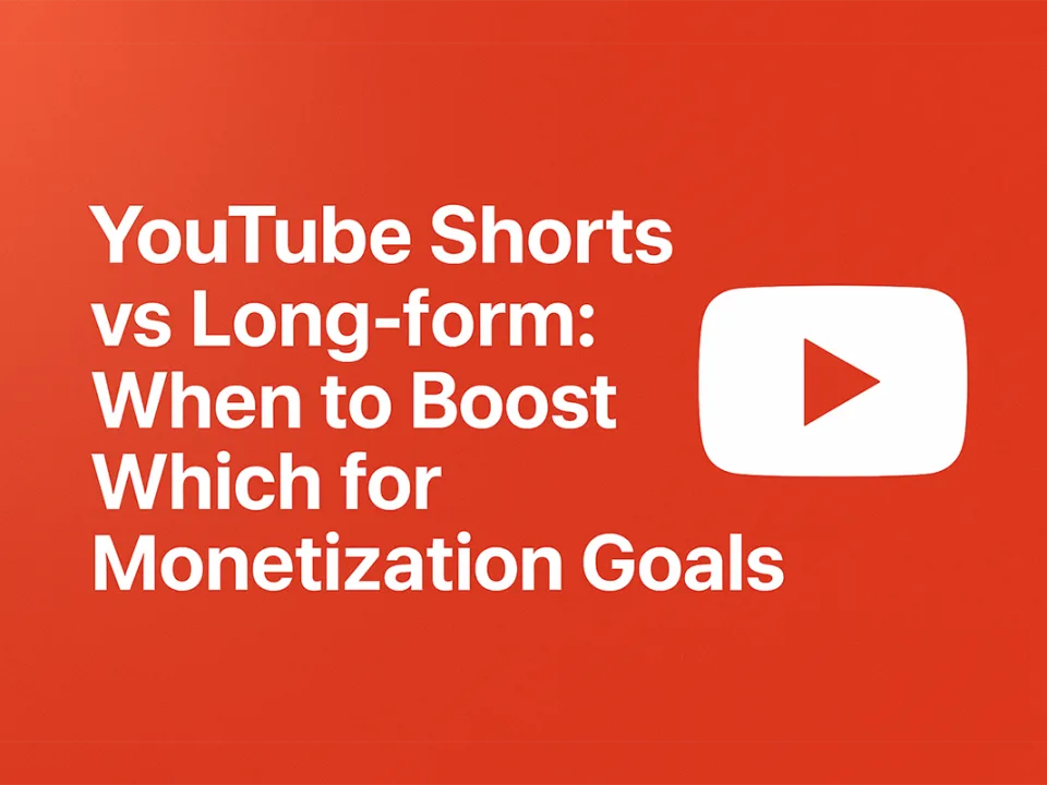YouTube Shorts vs Long‑form
