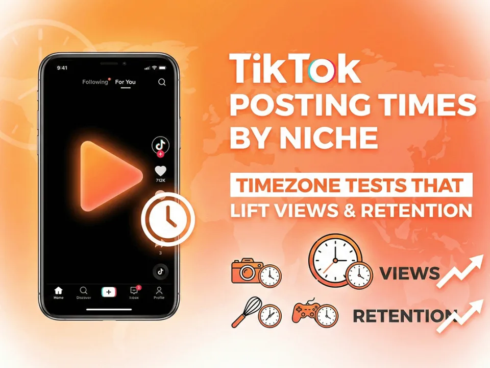 TikTok posting times